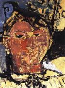 Portrait of Pablo Picasso, Amedeo Modigliani